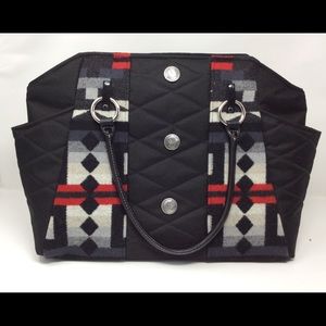 Handmade One of a kind purse Pendleton wool